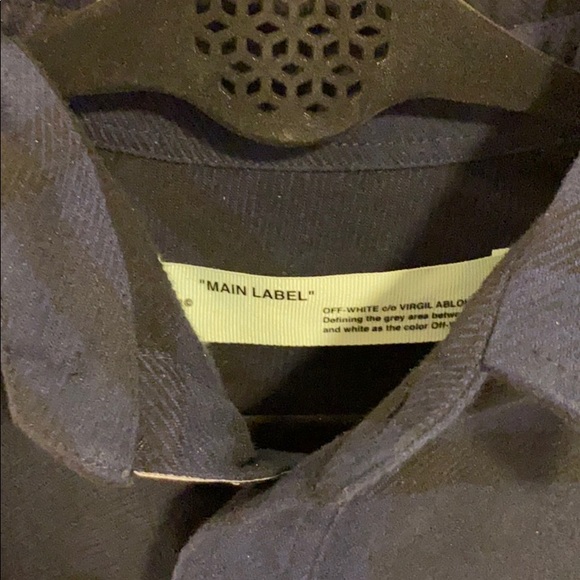 OFF-WHITE Stencil Flannel Shirt - Picture 5 of 8